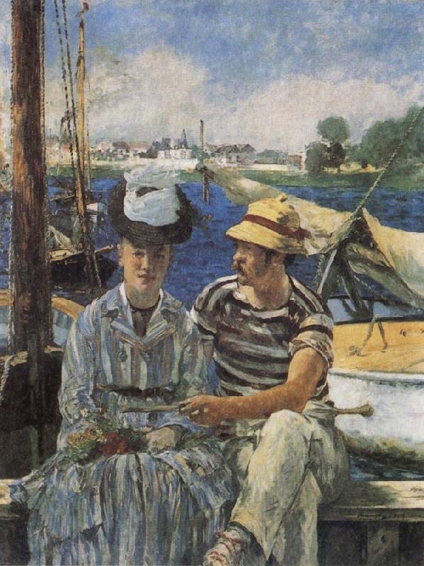 Edouard Manet Argenteuil Norge oil painting art
